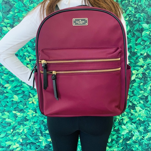 kate spade Handbags - Kate Spade WKRU4710 Bradley Wilson Road Deep Plum